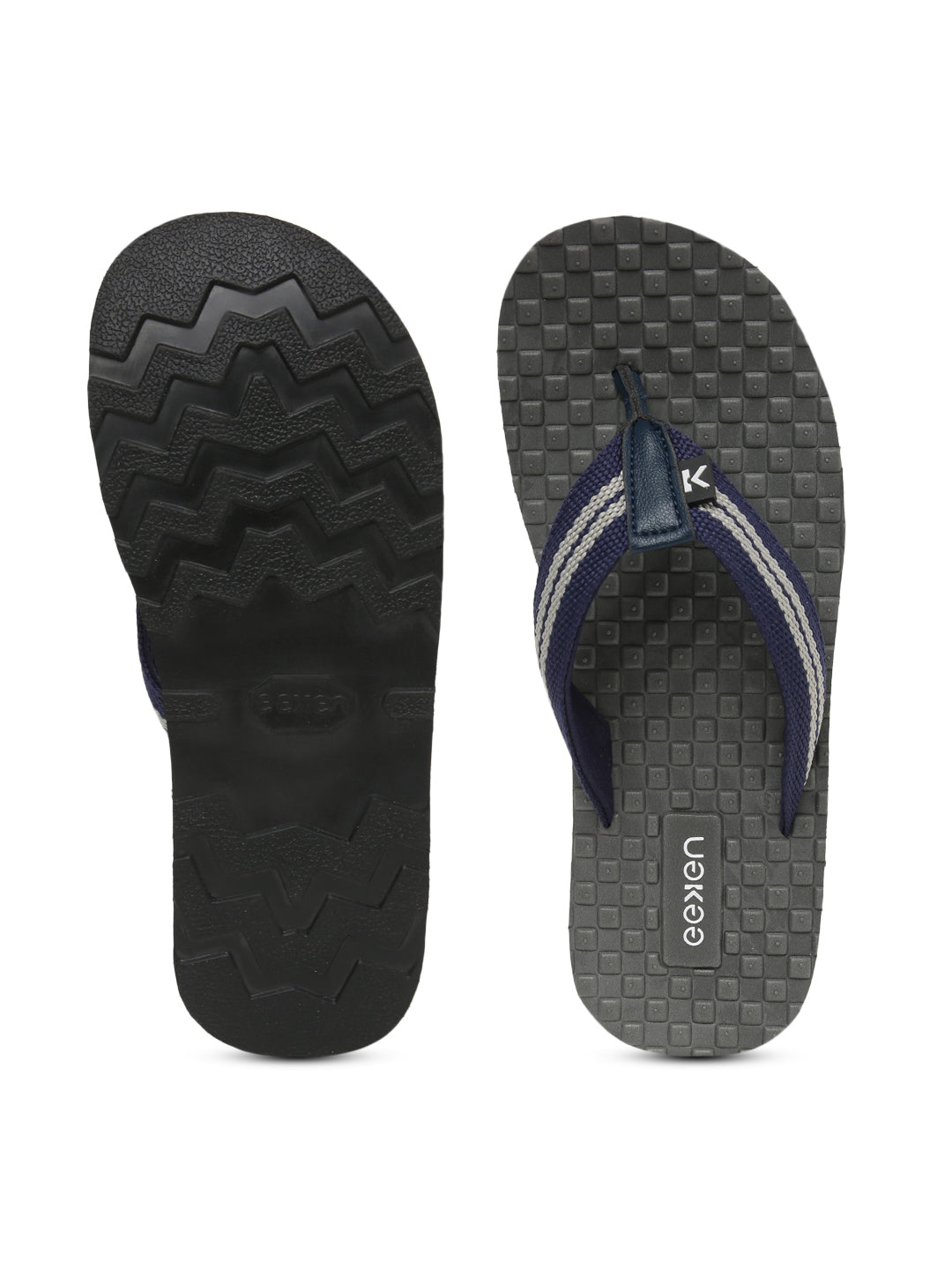 Eeken EFBG3024 Grey Ultra-Comfortable Flip Flops For Men