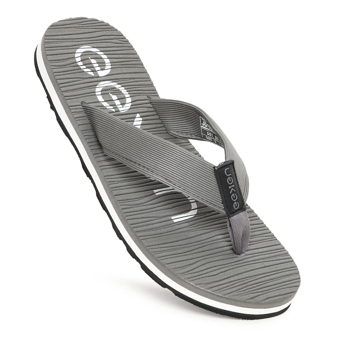 Eeken EFBG3025 Grey Everyday Flip Flops For Men