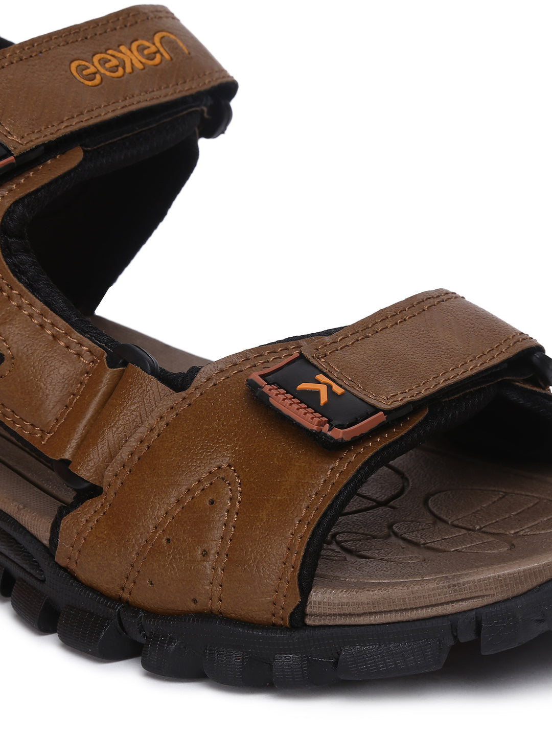 Eeken ESDG3033 Tan Stylish Lightweight Dailywear Sports Sandals For Men