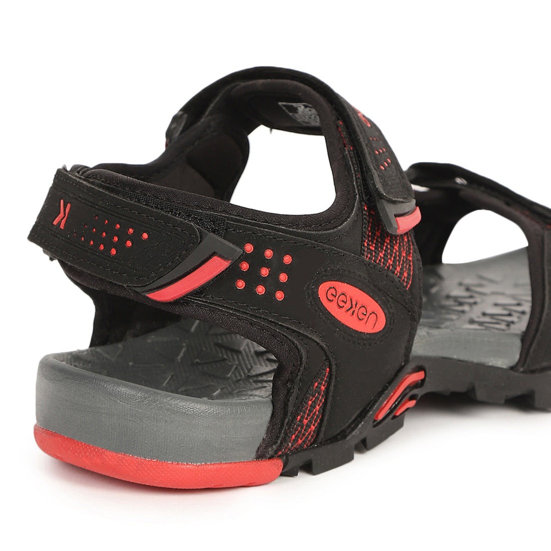 Eeken ESDGO4509S Black Stylish Lightweight Daily Wear Sports Sandals For Men