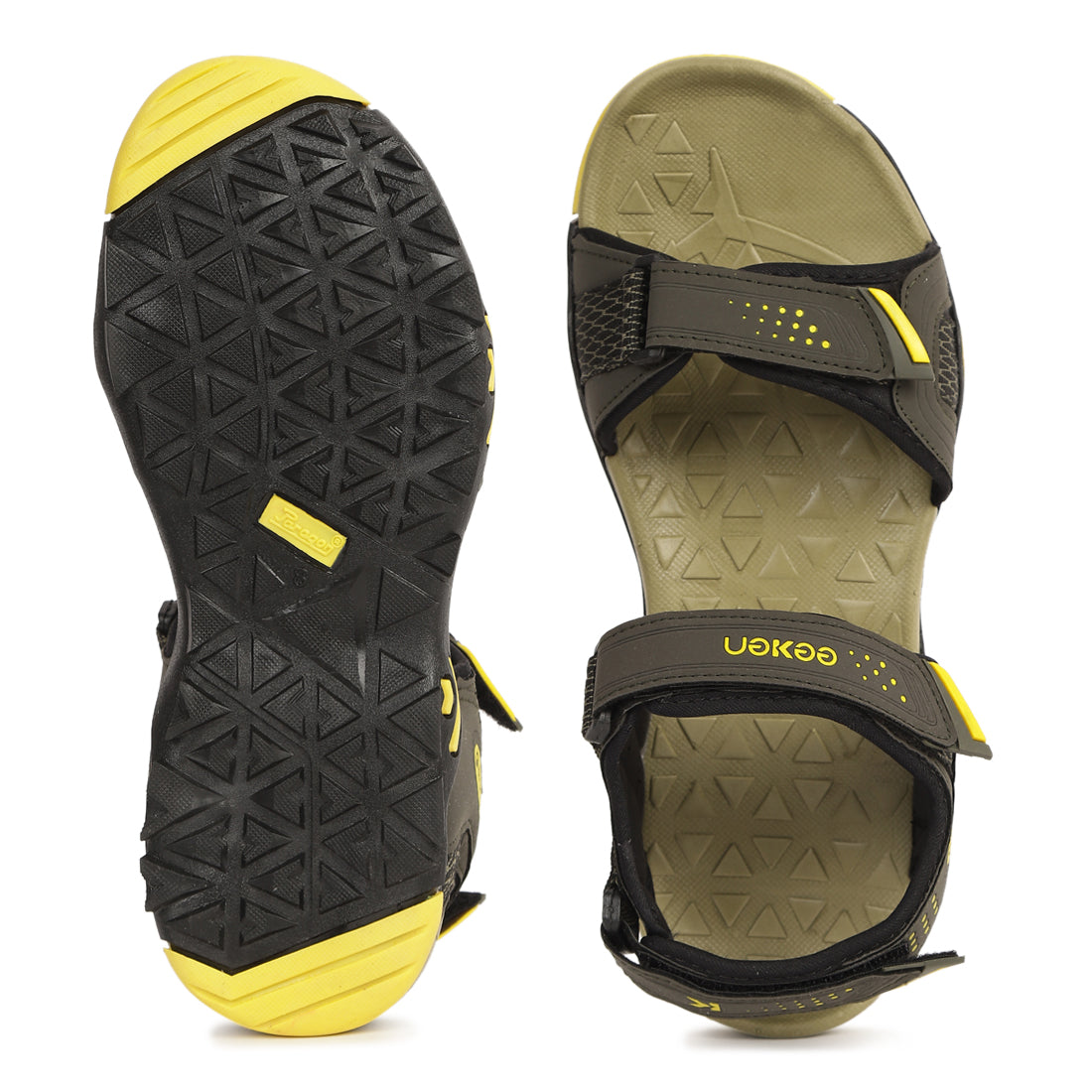 Eeken ESDGO4509S Olive Stylish Lightweight Daily Wear Sports Sandals For Men
