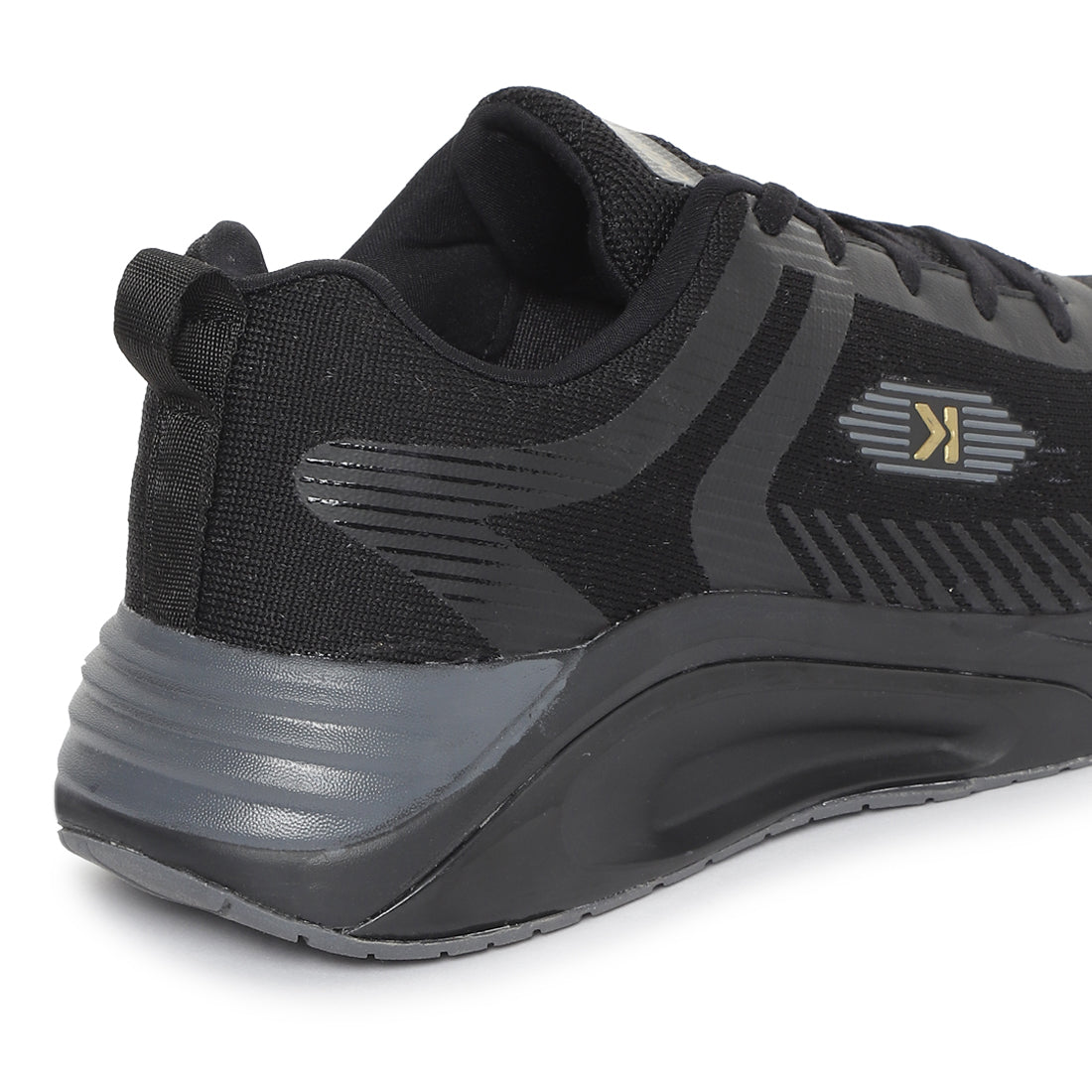 Eeken ESHGOA506 Black Athleisure Shoes For Men