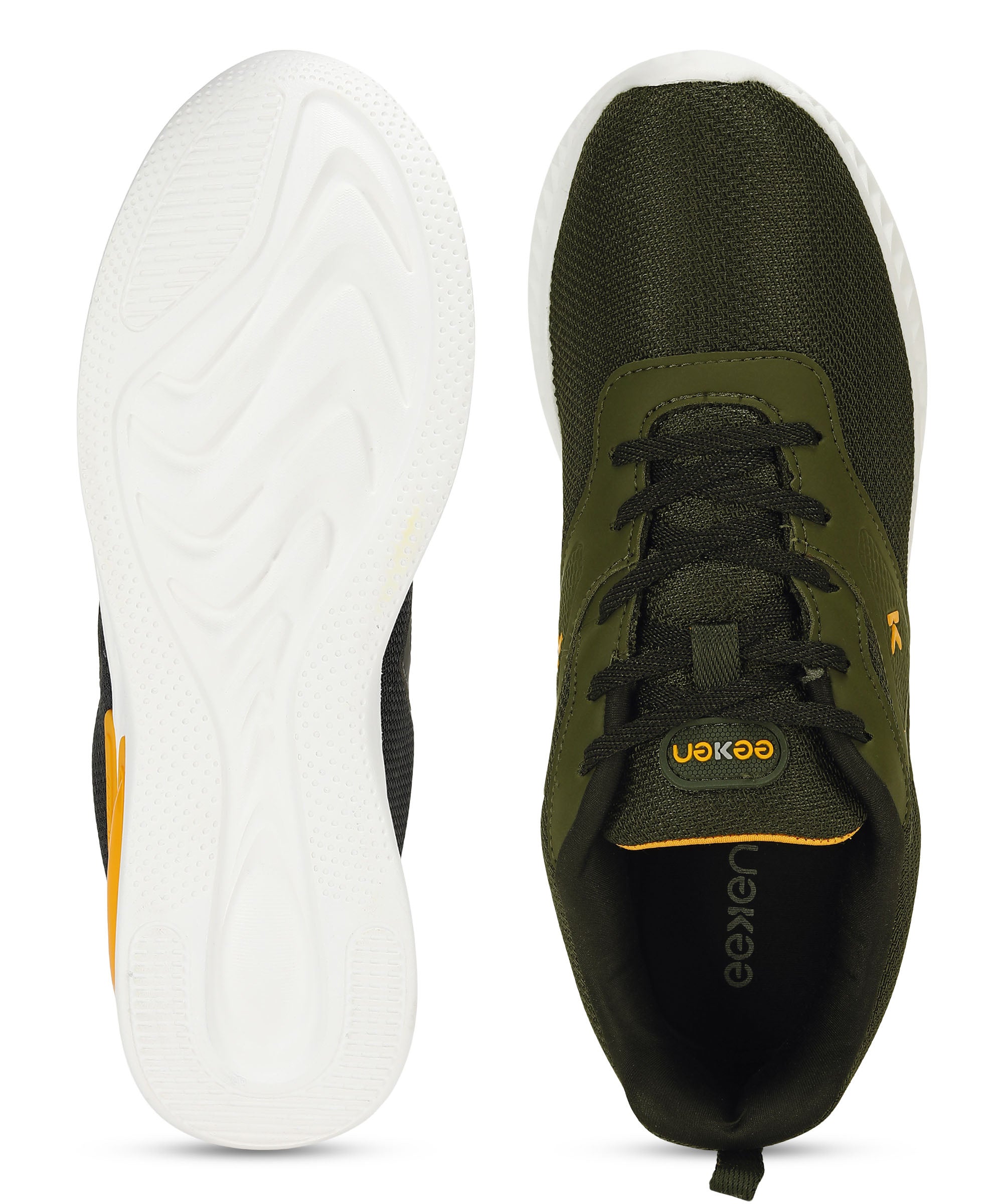 Eeken KE1223G Olive Comfortable Daily Outdoor Casual Walking Shoes For Men