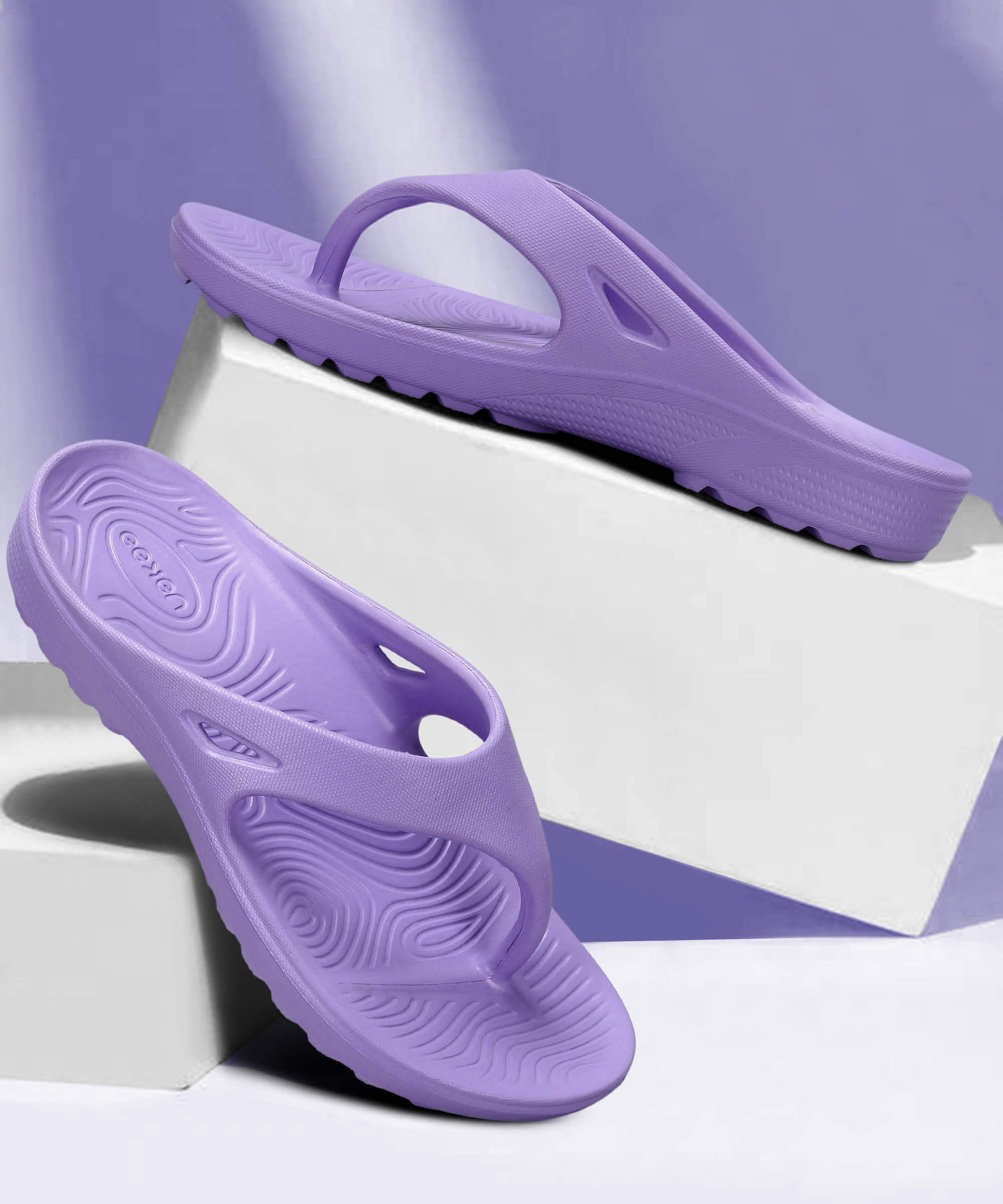 Women&#39; Purple Slippers | Comfortable Flip Flops for Everyday Use