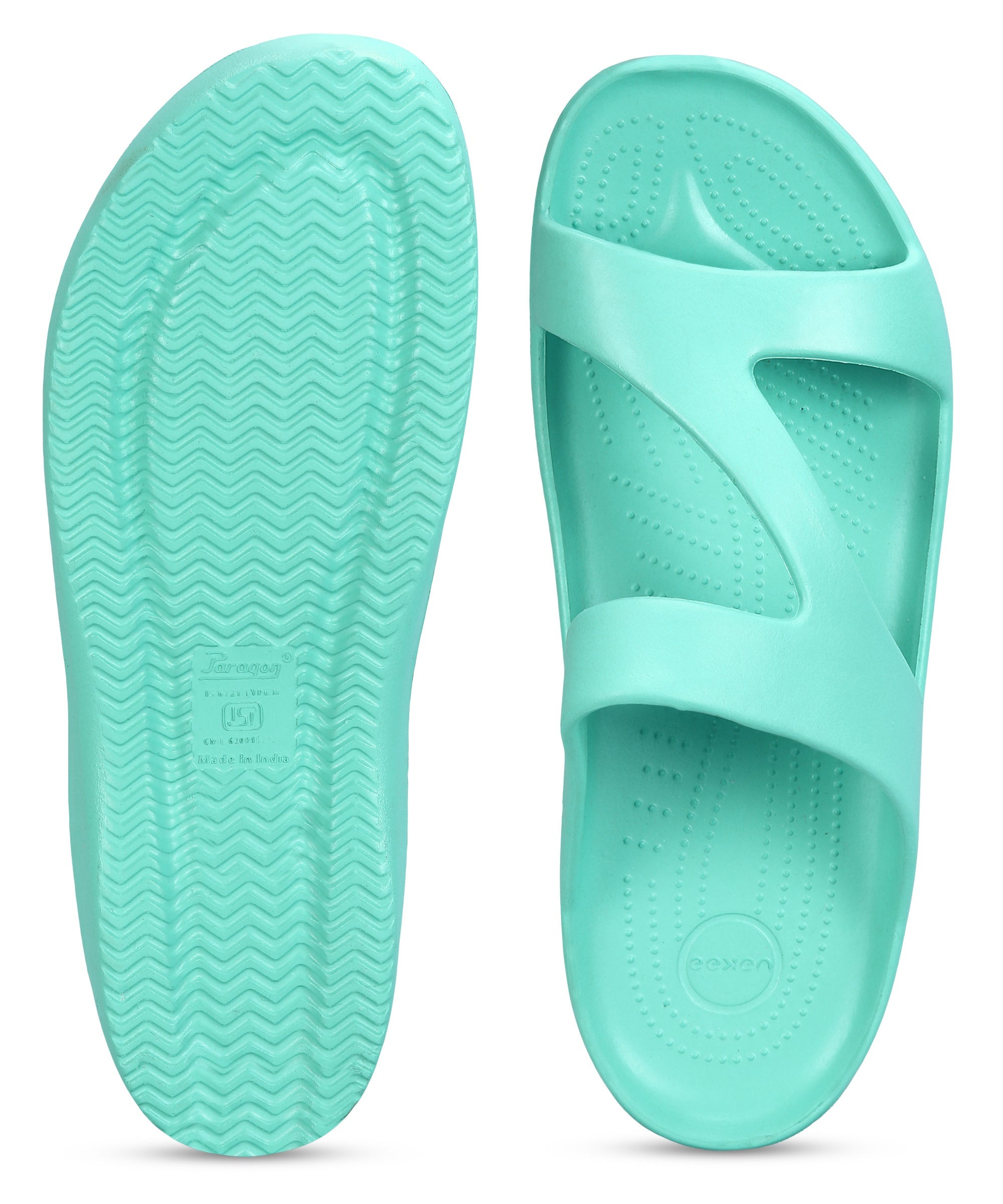 EEKEN Women&#39;s Lightweight, Washable and Durable Blue Slippers for Everyday Use