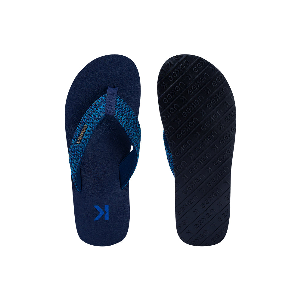 Eeken EFBG2016 Navy Lightweight Everyday Flip Flops For Men