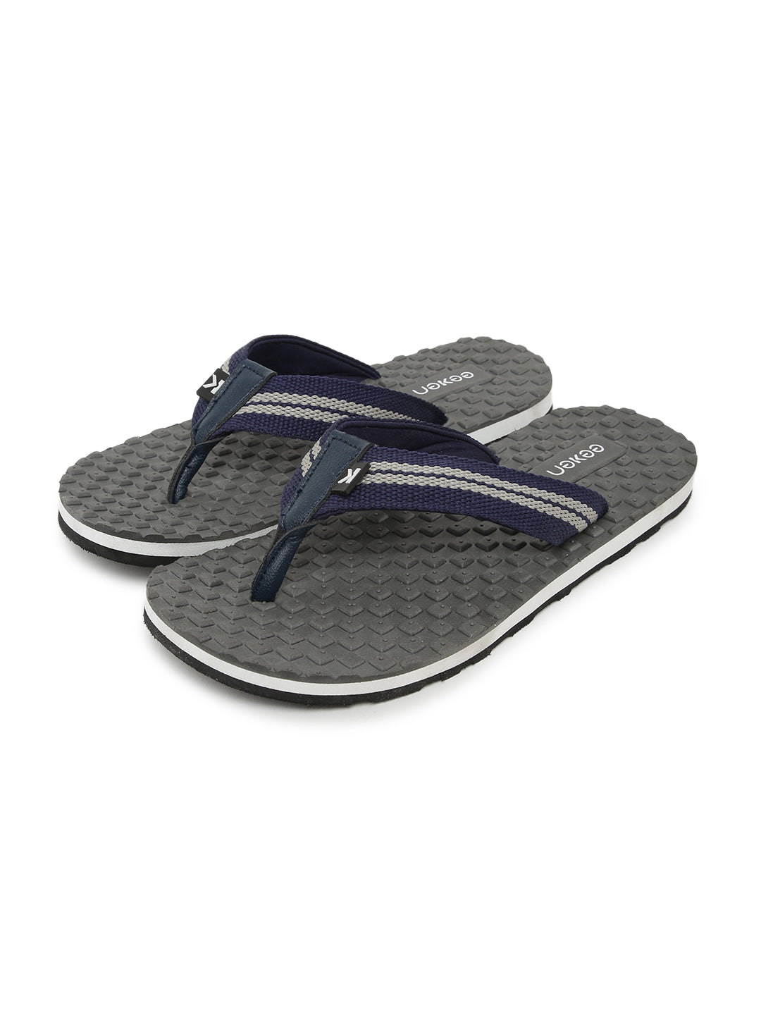 Eeken EFBG3024 Grey Ultra-Comfortable Flip Flops For Men