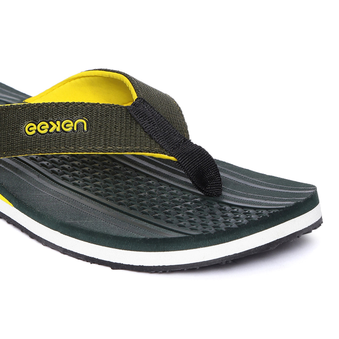 Eeken EFBGO2400S Green Lightweight Washable Dailywear Durable Flip Flops For Men