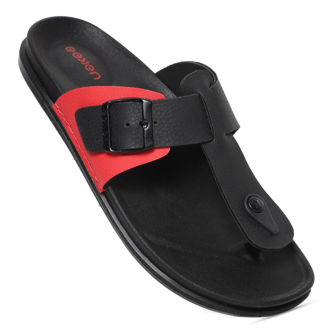 Eeken EPUG4037 Red Stylish Lightweight Dailywear Dual Density Casual Sandals For Men