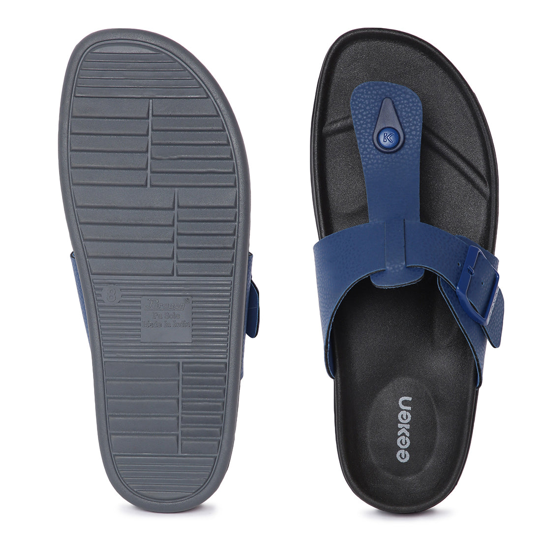 Eeken EPUG4037 Royal Blue Stylish Lightweight Dailywear Dual Density Casual Sandals For Men