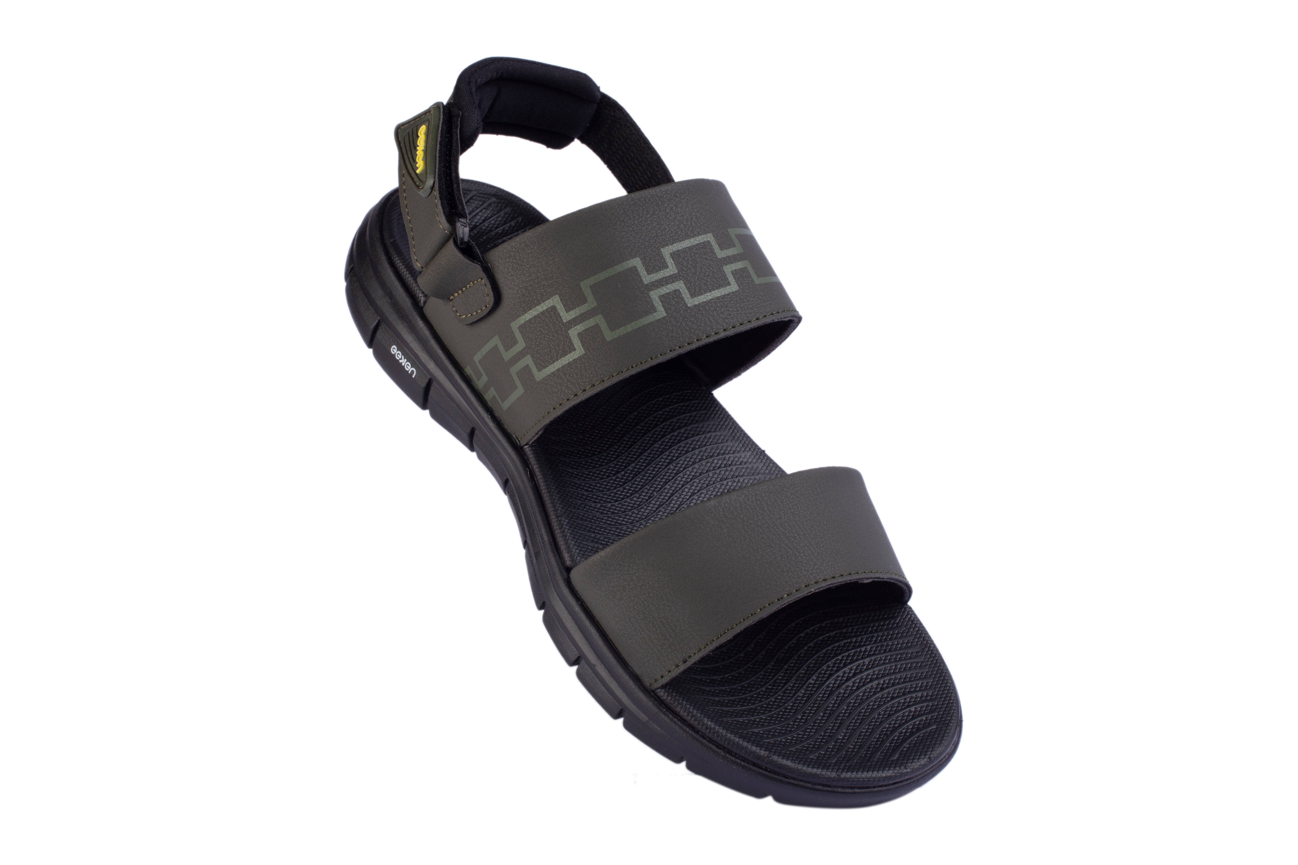 Eeken Lightweight Anti-Skid Olive Outdoor Sandals For Men
