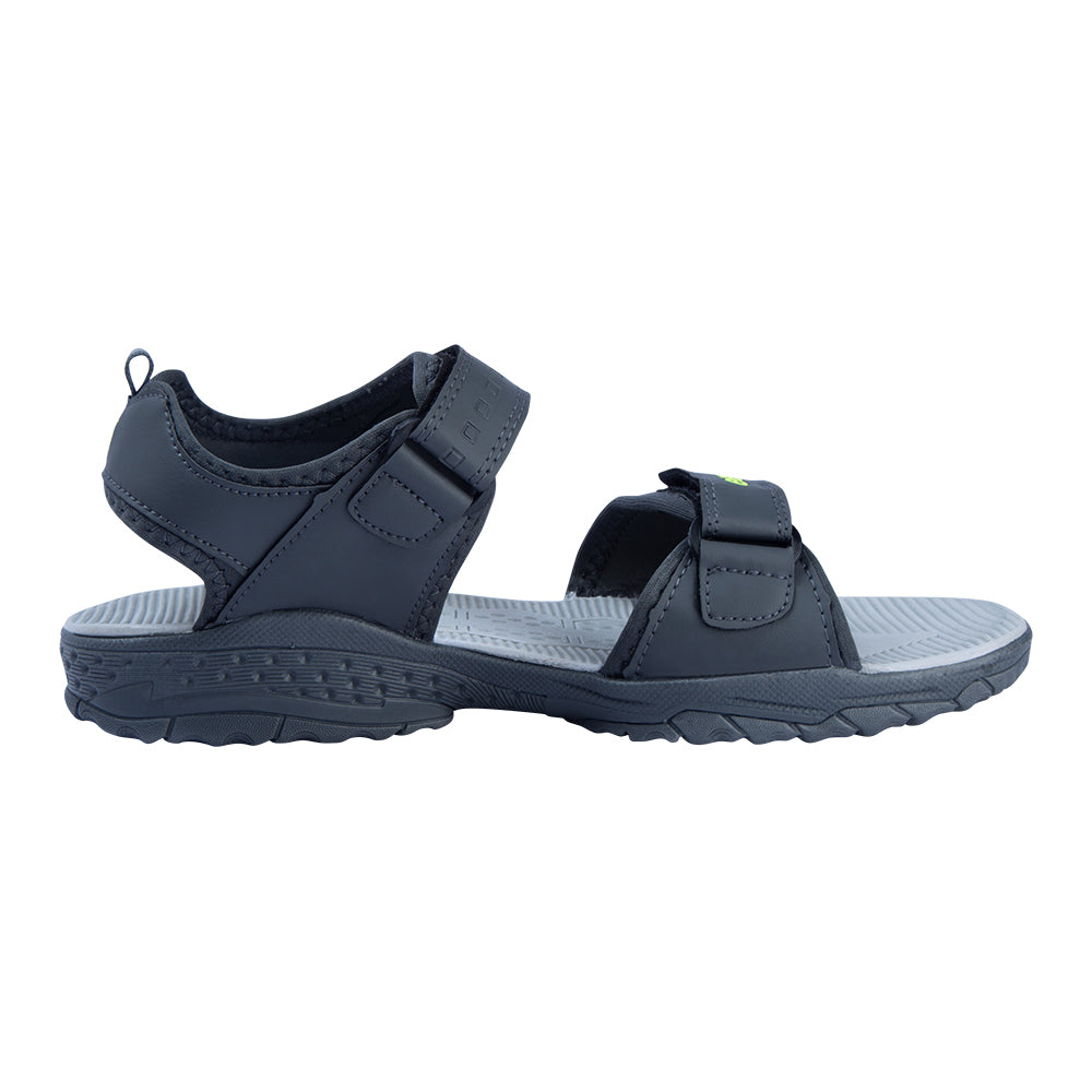 Eeken Lightweight Anti-Skid Grey And Fluorescent Casual Sandals For Men