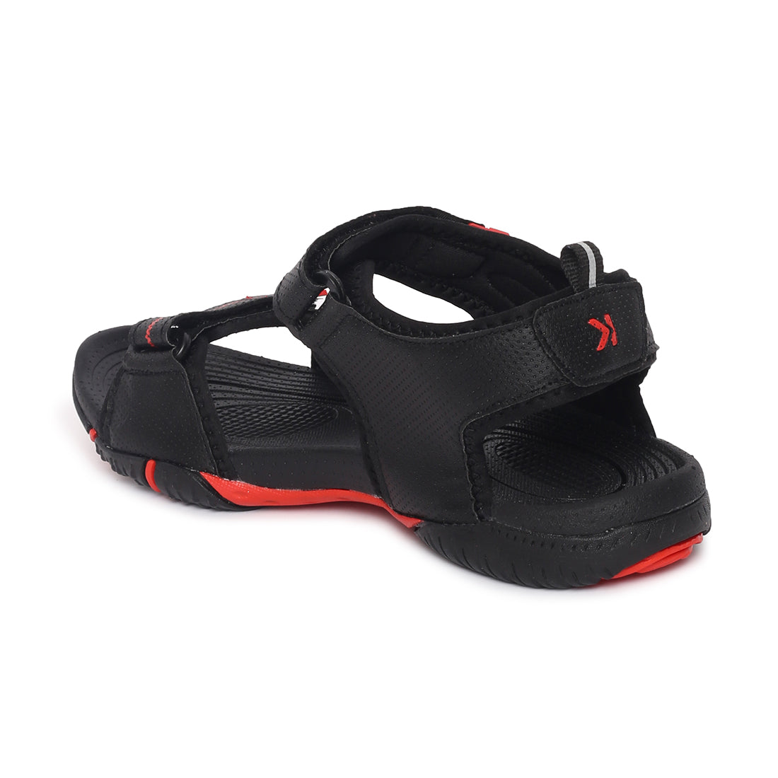 Eeken ESDGO4501 Black Stylish Lightweight Dailywear Sports Sandals For Men