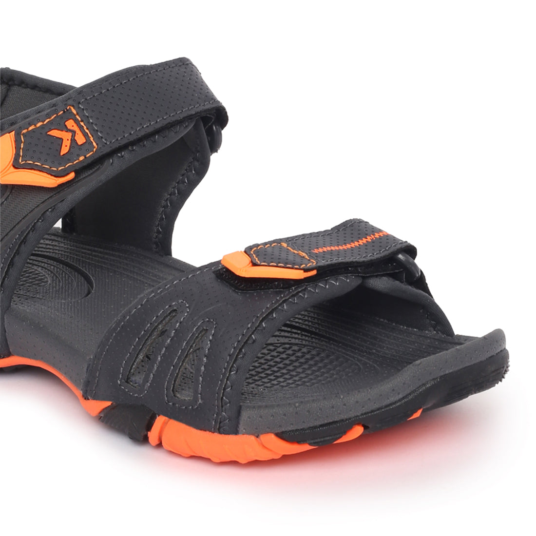 Eeken ESDGO4501 Grey Stylish Lightweight Dailywear Sports Sandals For Men
