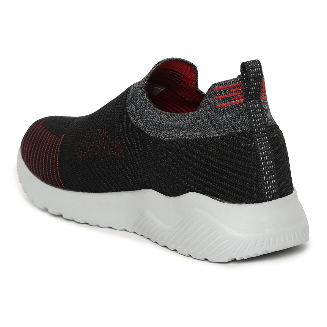 Eeken ESHGIA108 Black And Red Athleisure Shoes For Men