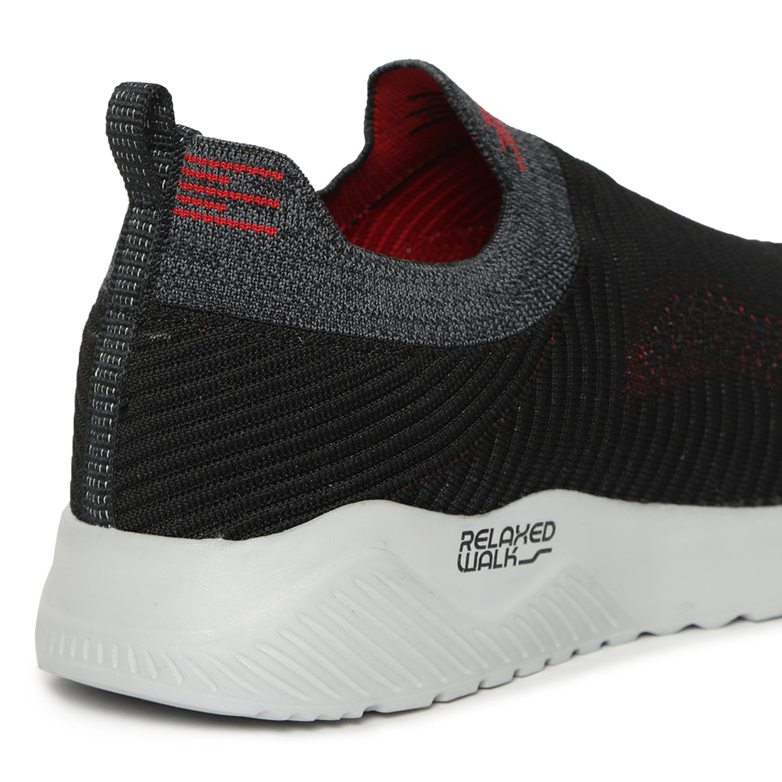 Eeken ESHGIA108 Black And Red Athleisure Shoes For Men