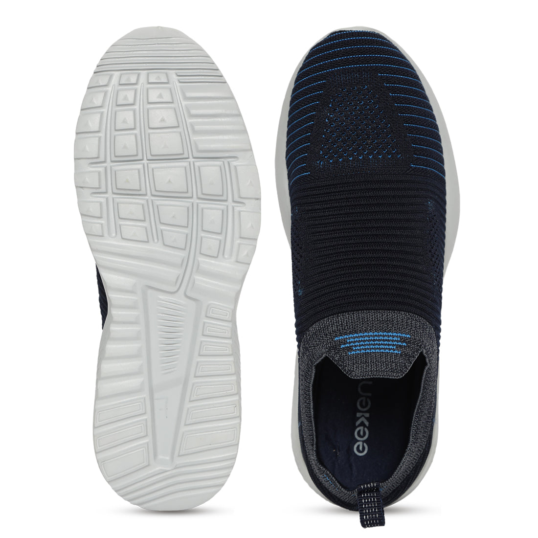 Eeken Navy Blue - Sky Blue Athleisure Shoes for Men
