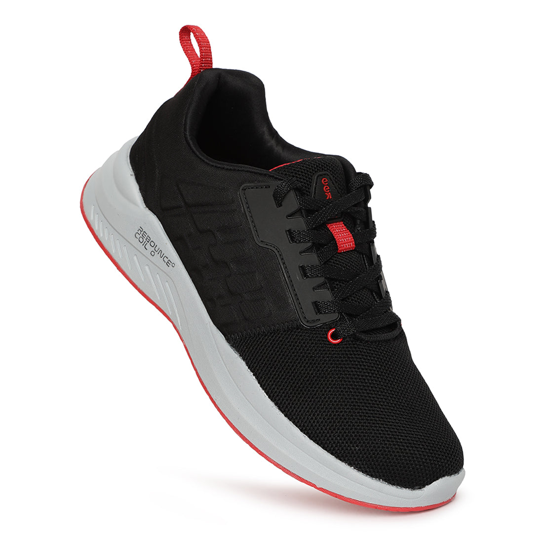 Eeken ESHGIA111 Black And Red Athleisure Shoes For Men