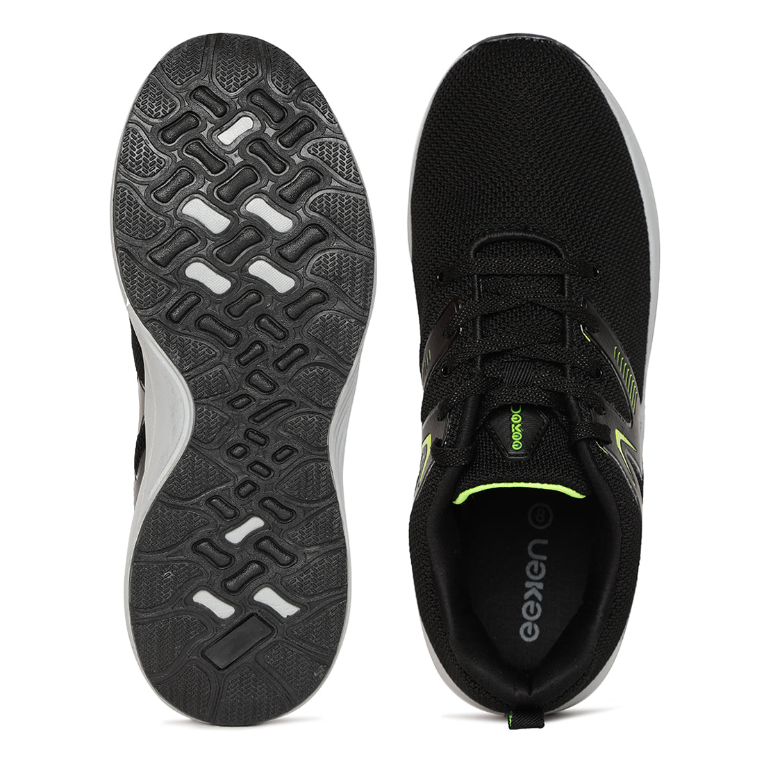 Eeken Black Athleisure Shoes for Men