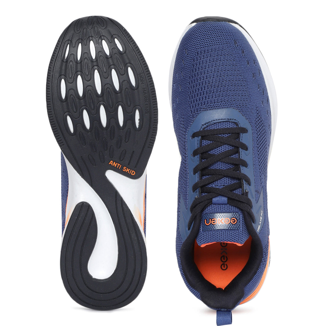 Eeken ESHGOA503 Royal-Blue Athleisure Shoes For Men