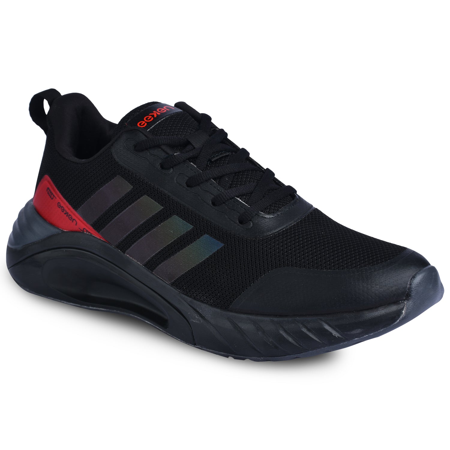 Eeken Black Athleisure Shoes for Men