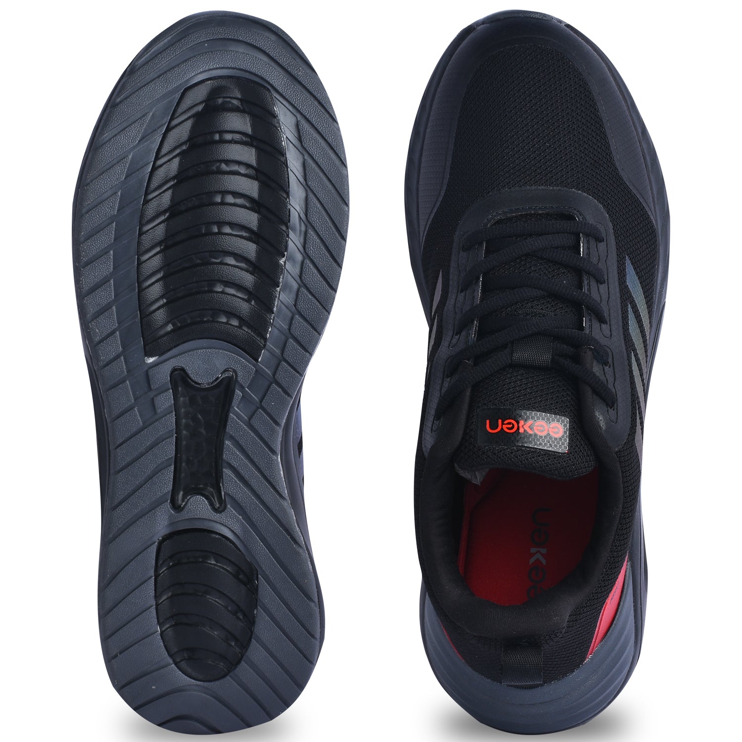 Eeken Black Athleisure Shoes for Men