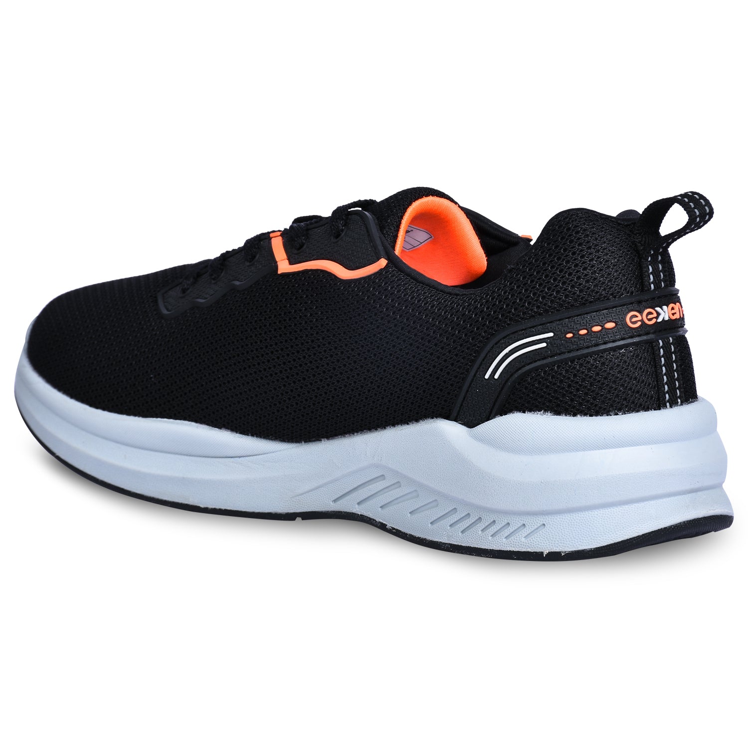 Eeken KESHGIA114 Black Lightweight Soft Cushioned Walking Shoes For Men